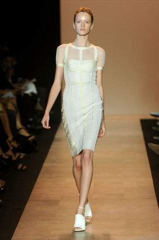 Illustration for article titled Herve Leger's Dresses Will Crush Your Ribs, Beautifully.